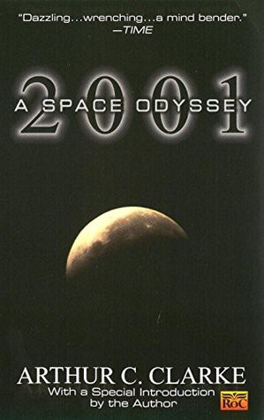 2001 A Space Odyssey by Arthur C. Clarke book cover