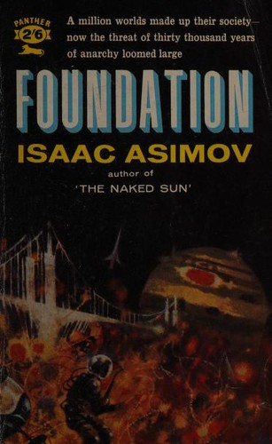 Foundation by Isaac Asimov book cover